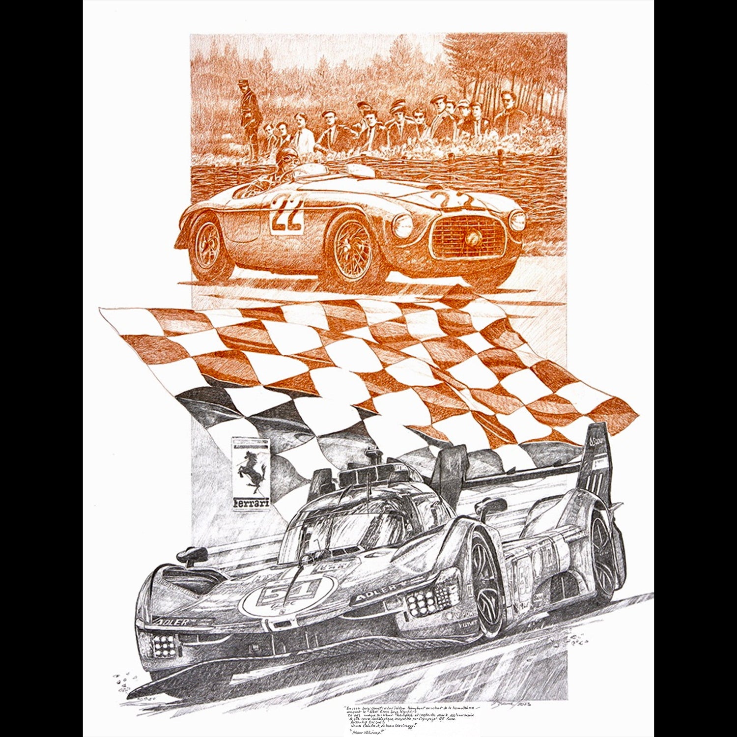 Automotive Art Drawings
