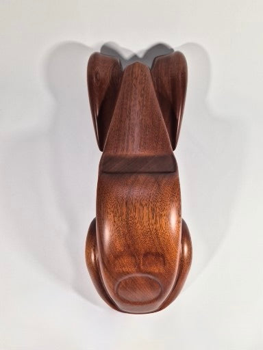 BUGATTI ATLANTIC TYPE 57SC WOOD SCULPTURE