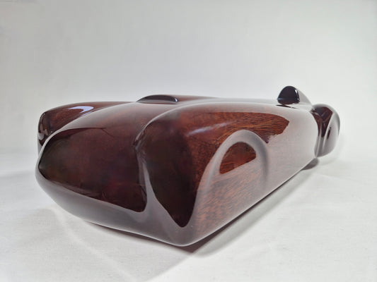 MG A-TYPE LE MANS WOOD SCULPTURE