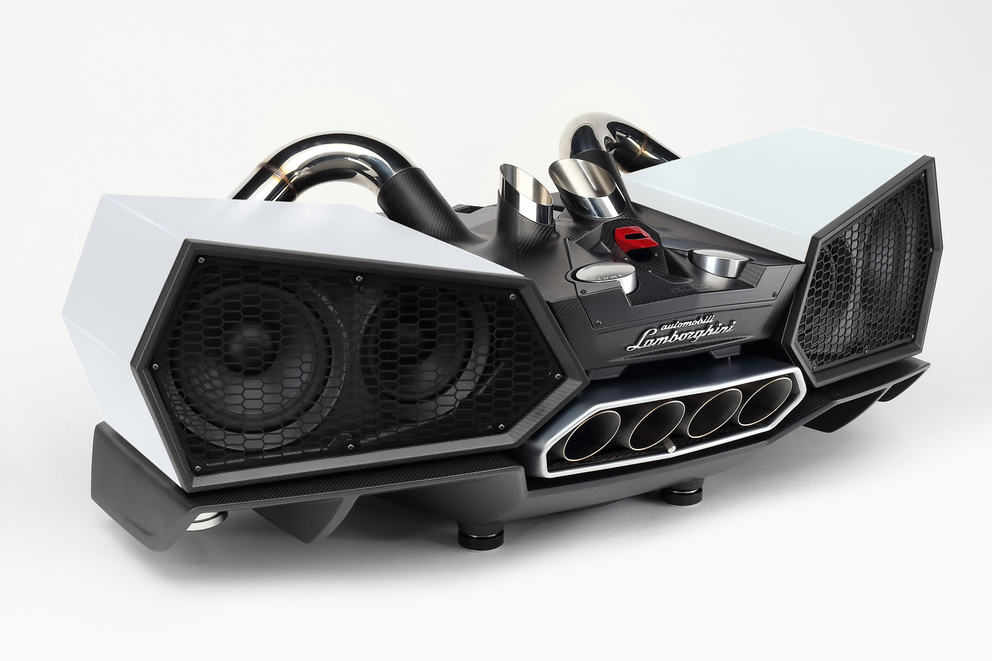 LAMBORGHINI AVENTADOR EXHAUST HI-FI SYSTEM ESAVOX - AUTOMOTIVE DECORATION