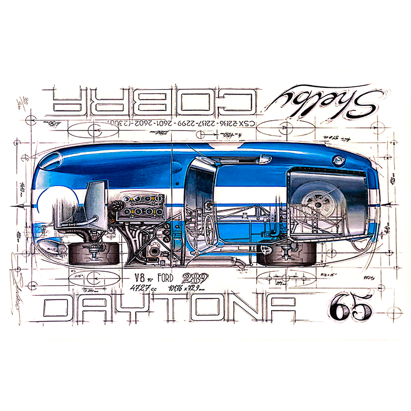 COBRA SHELBY DAYTONA 65