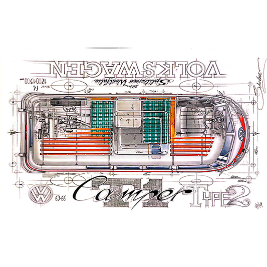 VOLKSWAGEN CAMPER VAN TYPE 2