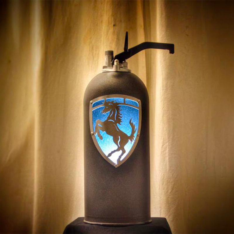 ferrari black extinguisher lamp JLR Concept