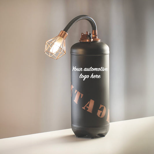 tailor made automotive extinguisher lamp JLR Concept