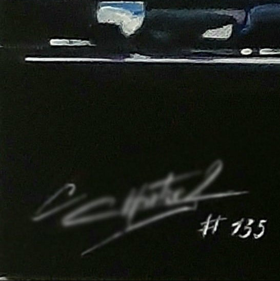 MERCEDES 300 SL - AUTOMOTIVE ACRYLIC PAINTING