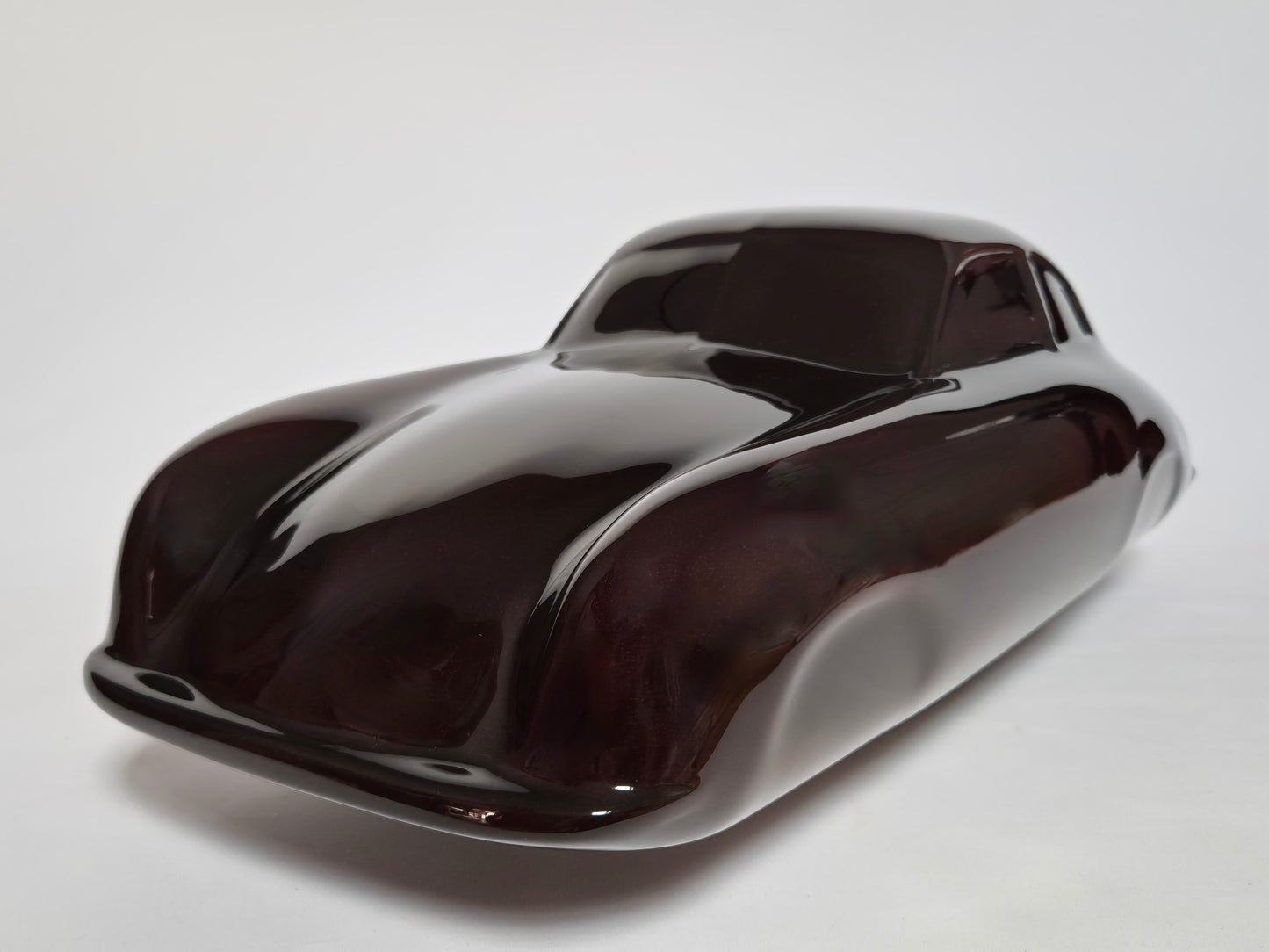 SCULPTURE PORSCHE 356 EN BOIS JAMES DEAN 