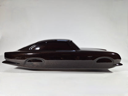 SCULPTURE ASTON MARTIN DB5 JAMES BOND EN BOIS