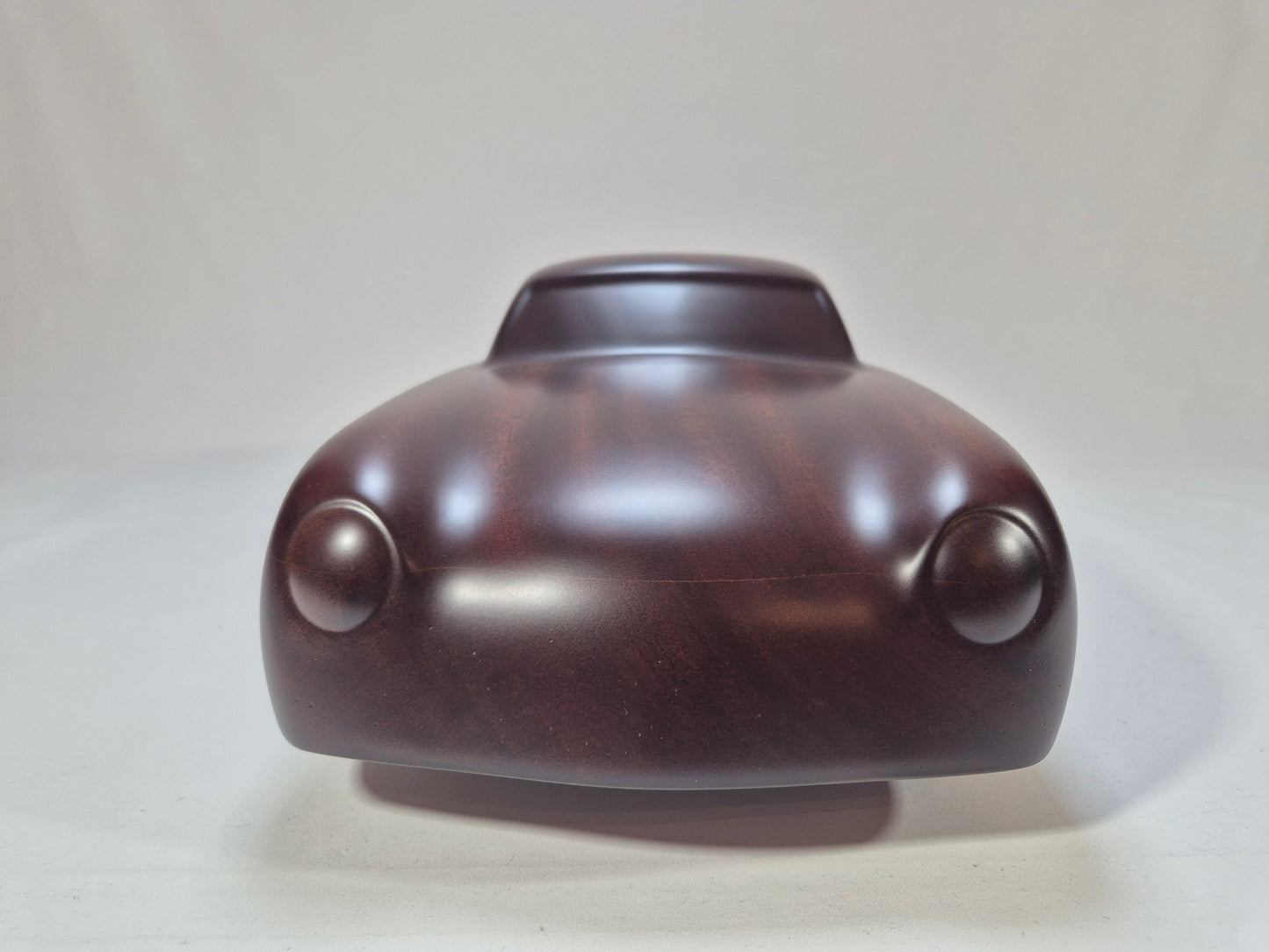 SCULPTURE PORSCHE 356 EN BOIS JAMES DEAN 