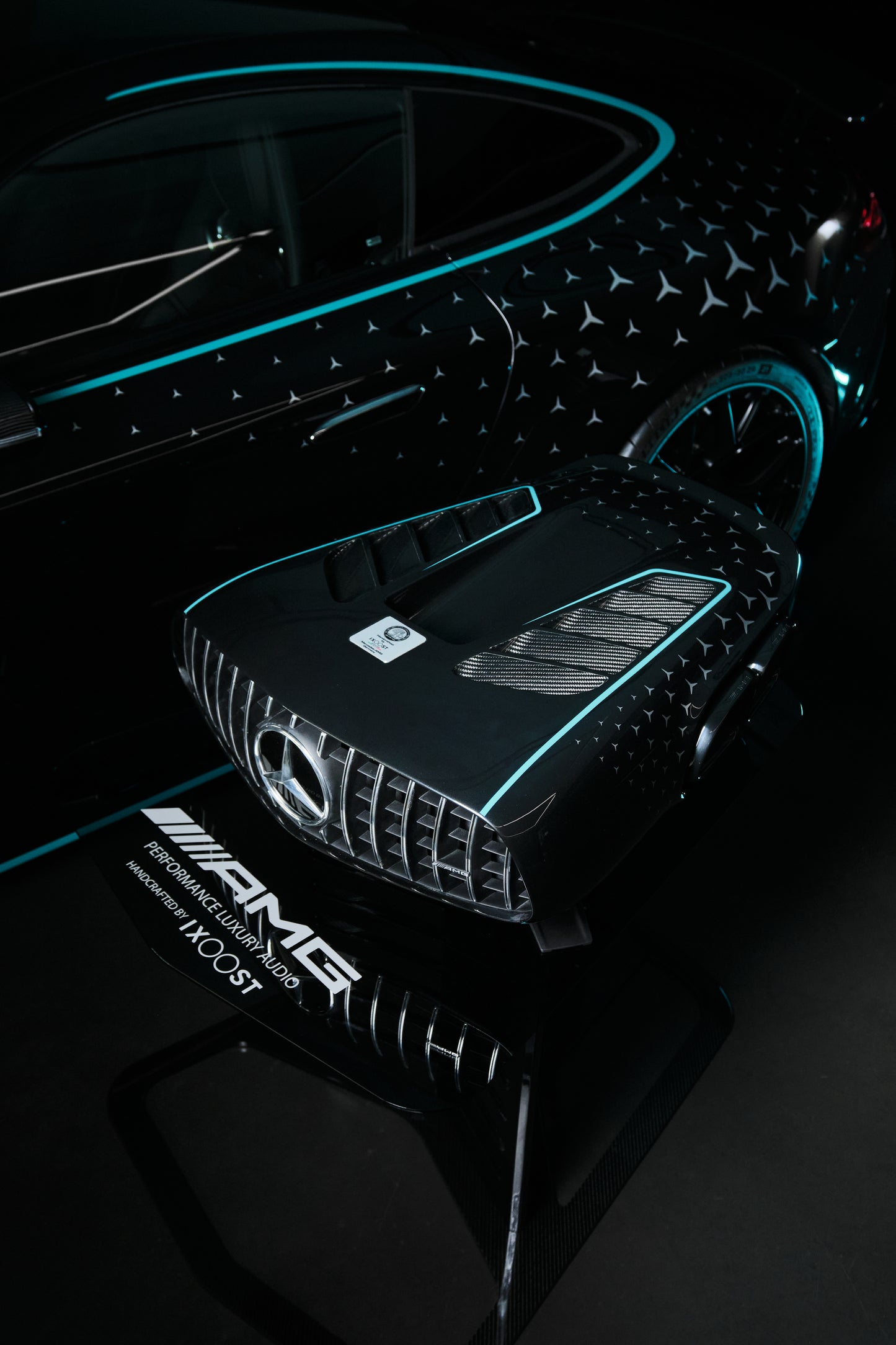 MERCEDES AMG PERFORMANCE LUXURY AUDIO SPEAKER - AUTOMOTIVE DECORATION