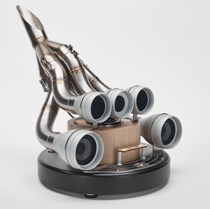 CHAÎNE HI-FI ÉCHAPPEMENT DE VOITURE / ENCEINTE BLUETOOTH XiLO - DECORATION AUTOMOBILE