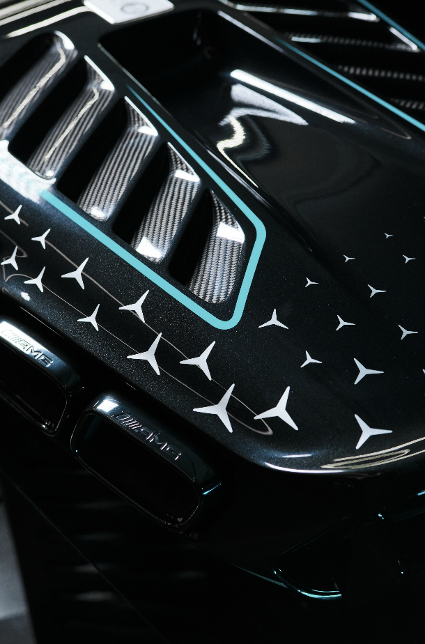 MERCEDES AMG PERFORMANCE LUXURY AUDIO SPEAKER - AUTOMOTIVE DECORATION
