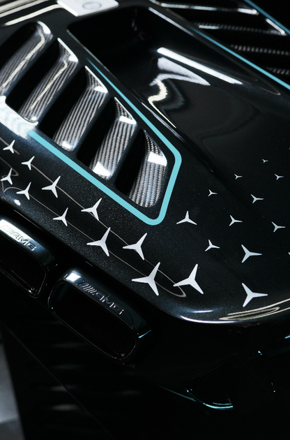 MERCEDES AMG PERFORMANCE LUXURY AUDIO SPEAKER - AUTOMOTIVE DECORATION
