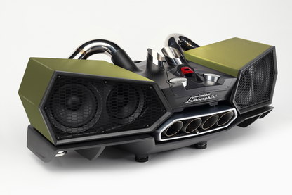 LAMBORGHINI AVENTADOR EXHAUST HI-FI SYSTEM ESAVOX - AUTOMOTIVE DECORATION