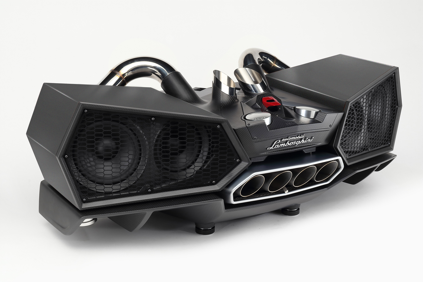 LAMBORGHINI AVENTADOR EXHAUST HI-FI SYSTEM ESAVOX - AUTOMOTIVE DECORATION