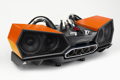LAMBORGHINI AVENTADOR EXHAUST HI-FI SYSTEM ESAVOX - AUTOMOTIVE DECORATION