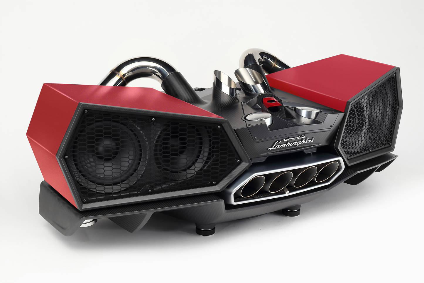 LAMBORGHINI AVENTADOR EXHAUST HI-FI SYSTEM ESAVOX - AUTOMOTIVE DECORATION