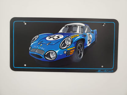 CUSTOMISED AUTOMOTIVE PAINTED METAL PLATE - AUTOMOTIVE DECORATION