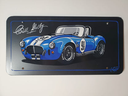 CUSTOMISED AUTOMOTIVE PAINTED METAL PLATE - AUTOMOTIVE DECORATION