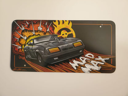 CUSTOMISED AUTOMOTIVE PAINTED METAL PLATE - AUTOMOTIVE DECORATION