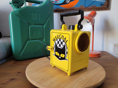 VINTAGE CUSTOMISED SNCF LAMP - AUTOMOTIVE LIGHTING OBJECT