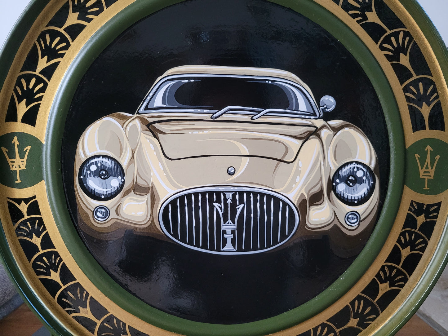 CUSTOMISED AUTOMOTIVE PAINTED CAN - AUTOMOTIVE DECORATION
