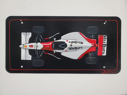 CUSTOMISED AUTOMOTIVE PAINTED METAL PLATE - AUTOMOTIVE DECORATION