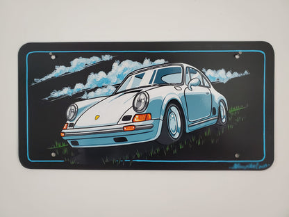 CUSTOMISED AUTOMOTIVE PAINTED METAL PLATE - AUTOMOTIVE DECORATION