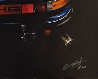 PORSCHE 911 TURBO TYPE G - PEINTURE AUTOMOBILE A L'ACRYLIQUE